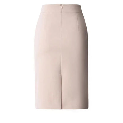 Jupe crayon nouveau automne élégant mince taille haute jupe dames